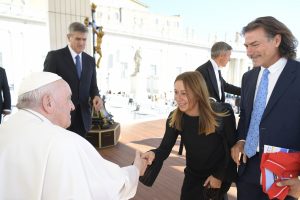 Atis Diving dal Papa Francesco