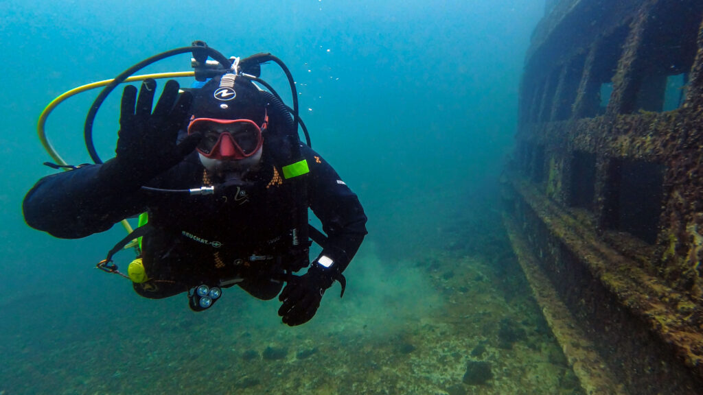 Immersioni isola di San Biagio Lago di Garda