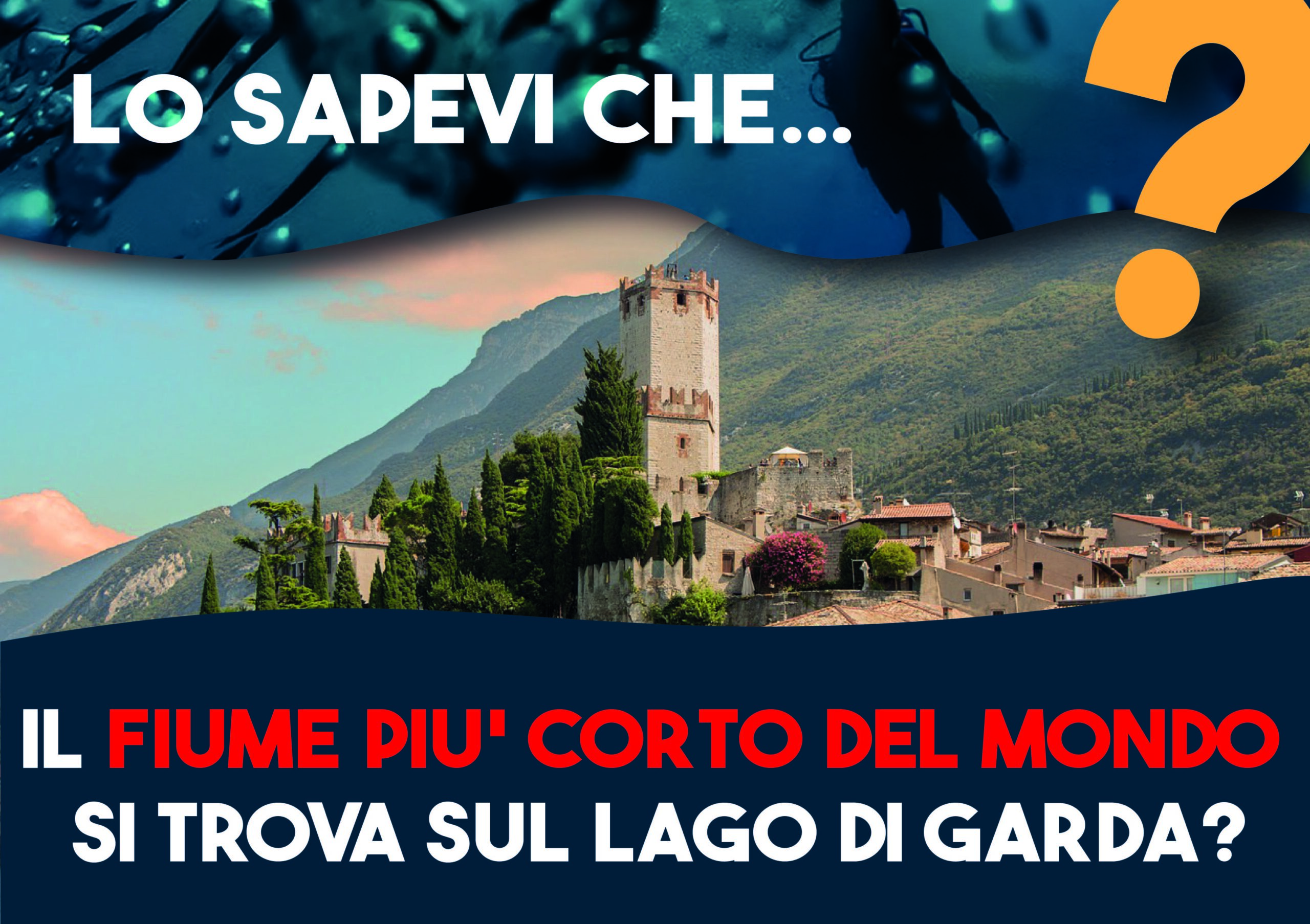 Lo Sapevi che il Fiume più Corto del Mondo si Trova sul Lago di Garda?