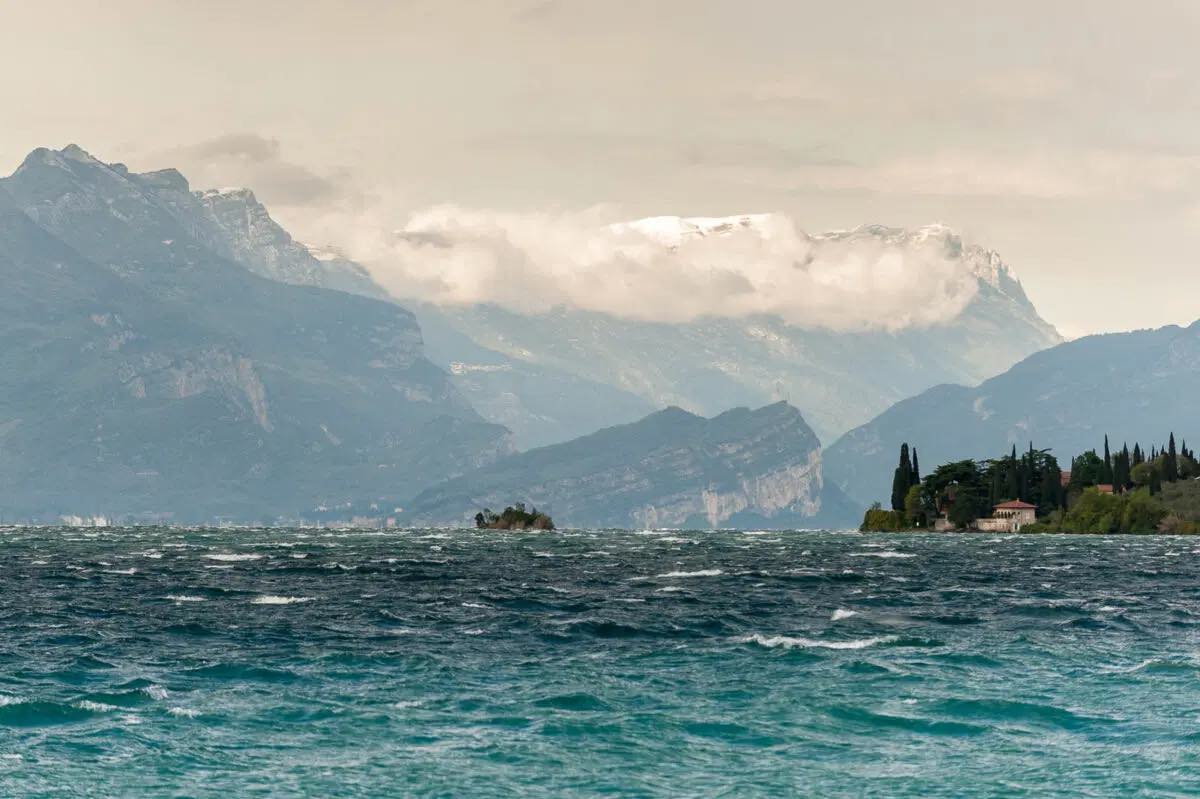 I Venti e le immersioni subacquee nel Lago di Garda