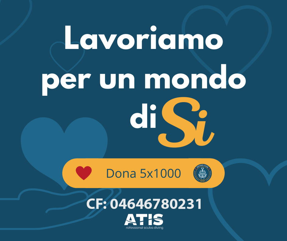 Dona il 5X1000 ATIS Diving Club Dona il 5X1000 ATIS Diving Club