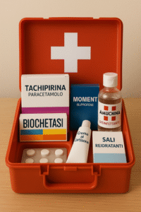 kit farmaci vacanze mare