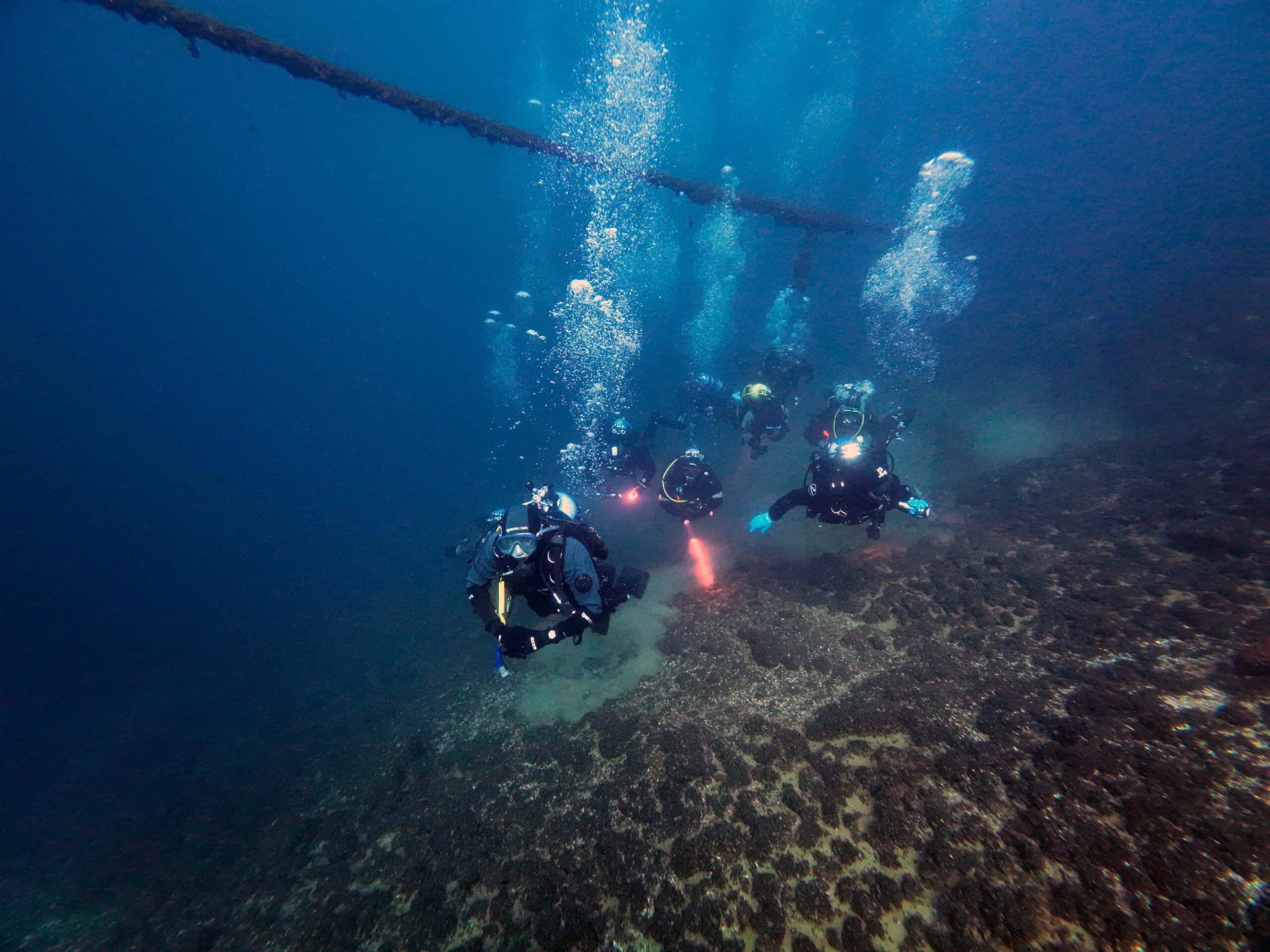 Immersioni ricreative e immersioni tecniche al Lago di Garda
