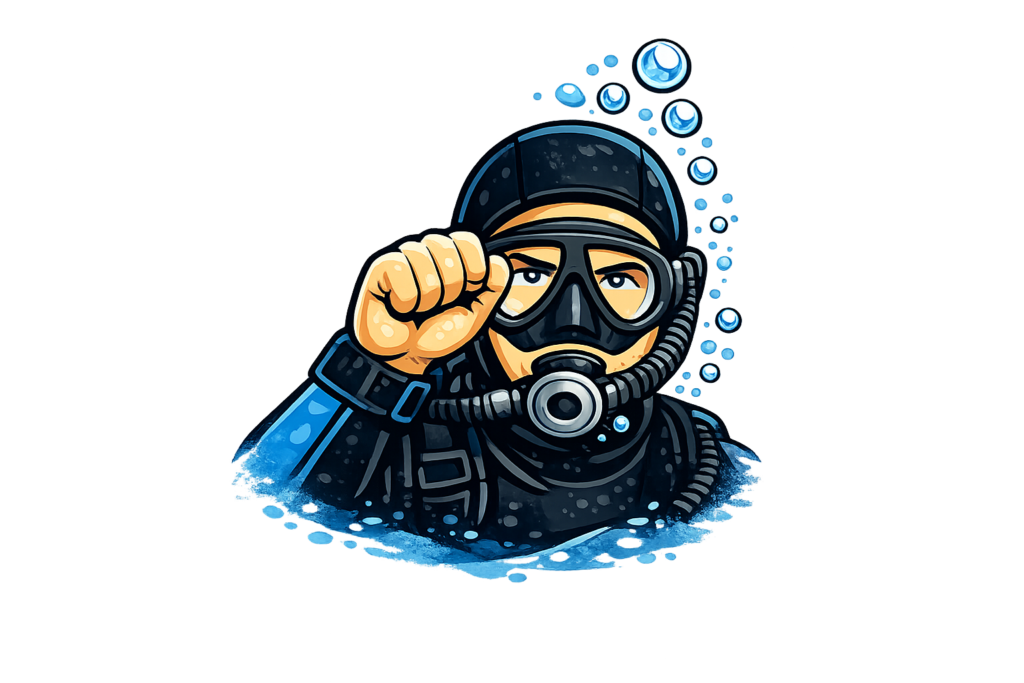 Segnale subacqueo di riserva aria – 50 bar