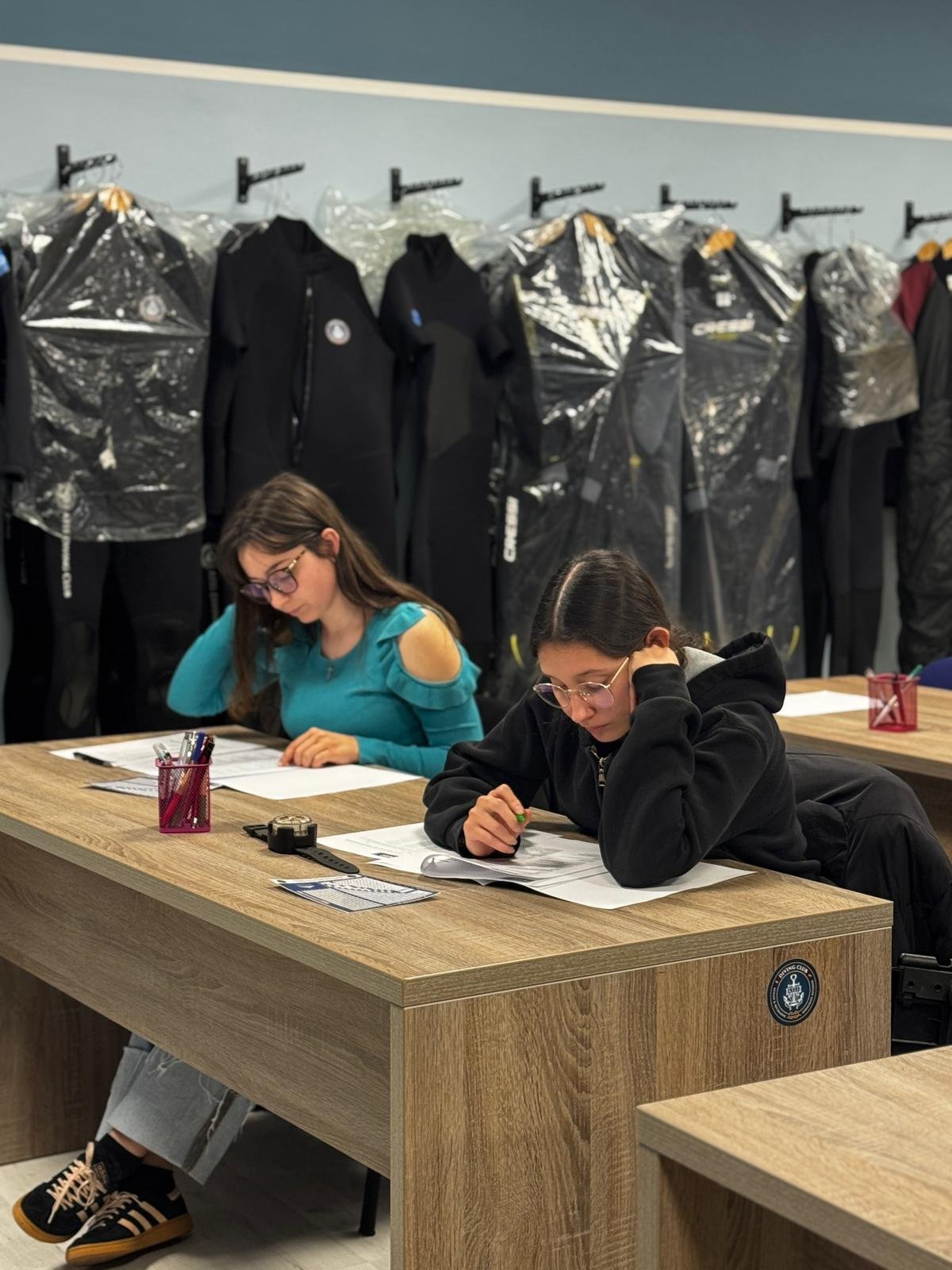 Aula corsi ATIS Diving Club vista generale