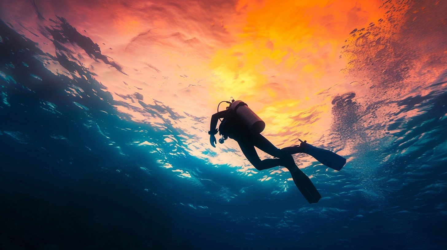 Immersione al tramonto sul Lago di Garda con ATIS Diving Club